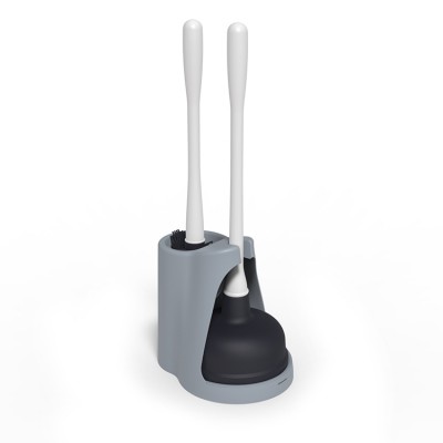 New Style Hot Sell Plastic Toilet Brush Set Toilet Bowl Brush And Plunger