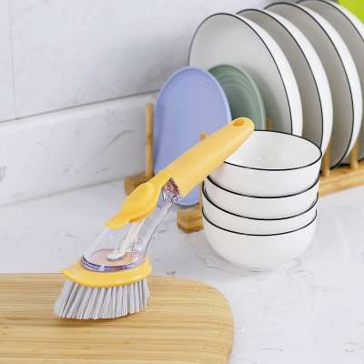 Household Rubber kitchen washing brush antimicrobial